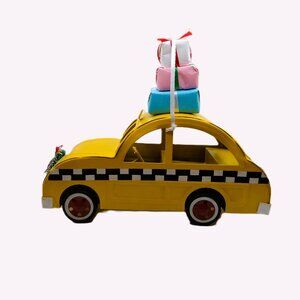 Wondershop Taxi Christmas Home Decor Yellow Taxi with Gifts Lampoons Vacation